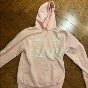 Designer logo hoodie